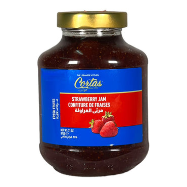 Cortas Strawberry Jam  875 GM قرطاس مربى الفراولة
